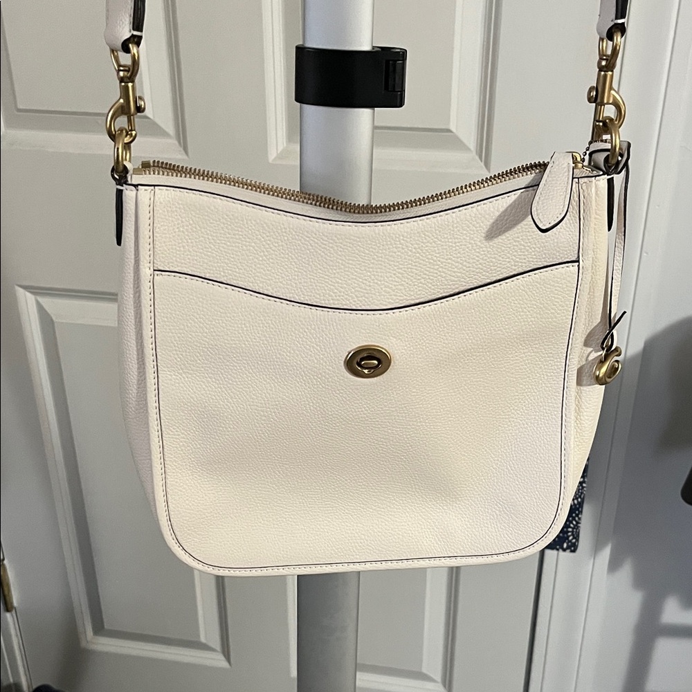Chic Cream Crossbody Bag by Coach